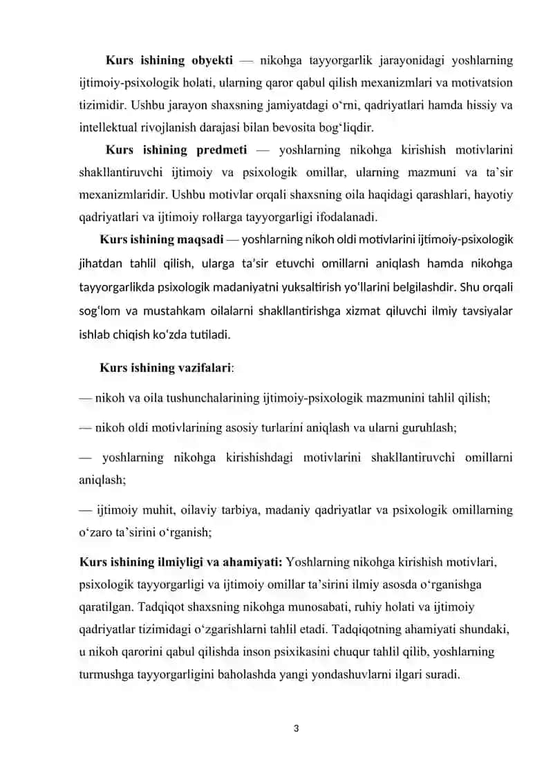 NIKOH OLDIMOTIVLARINI IJTIMOIY PSIXOLOGIK XUSUSIYATLARI 3