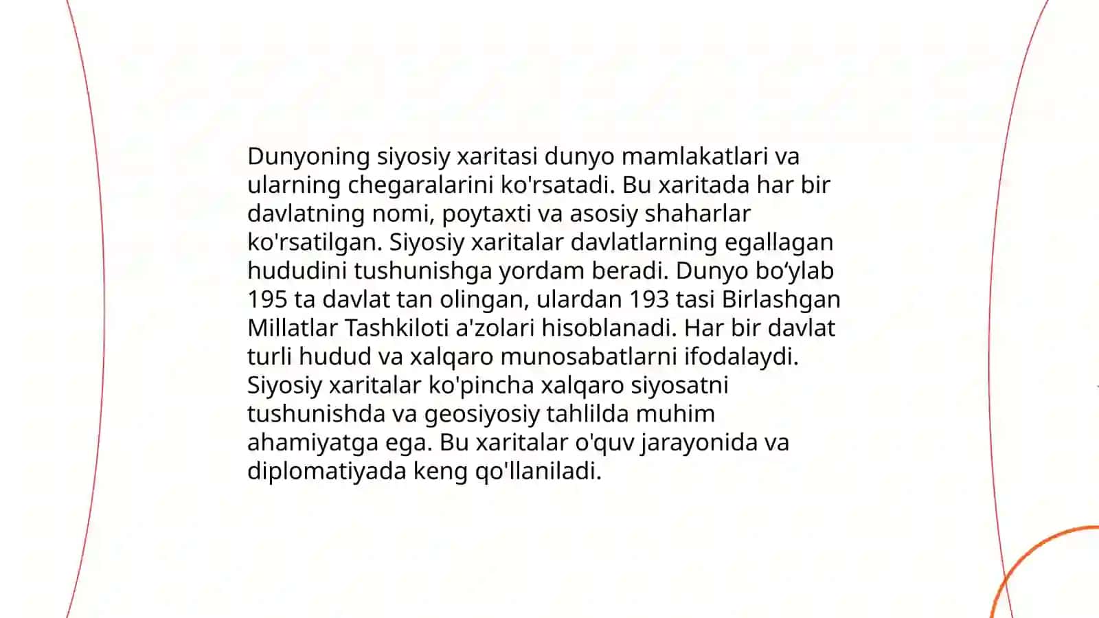 Dunyoning siyosiy xaritasidagi respublikalar 3