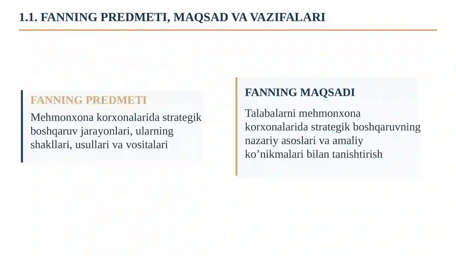 MEHMONXONA XO’JALIGIDA STRATEGIK MENEJMENT 3