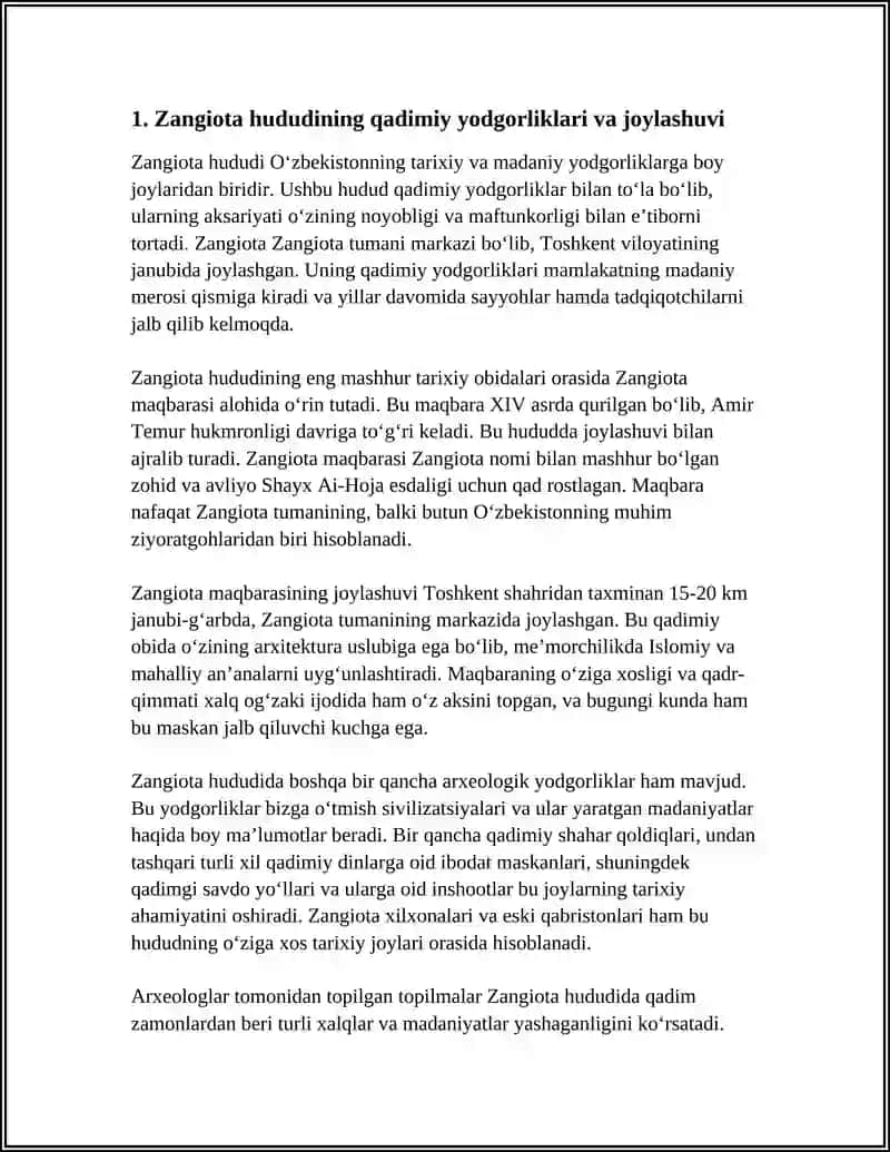 ZANGIOTA TARIXI 3