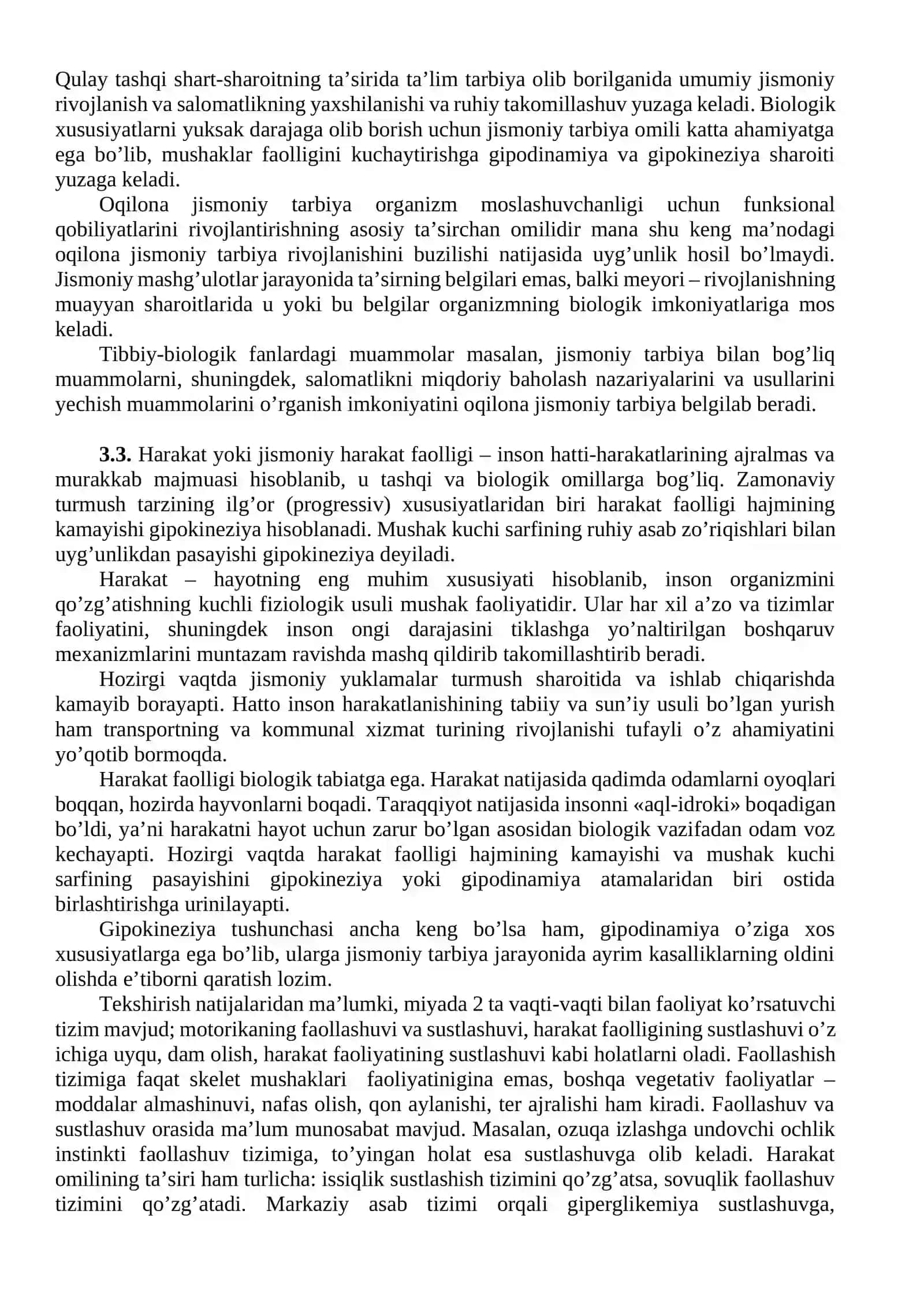 Hаrаkаt fаolligi vа sаlomаtlik 3