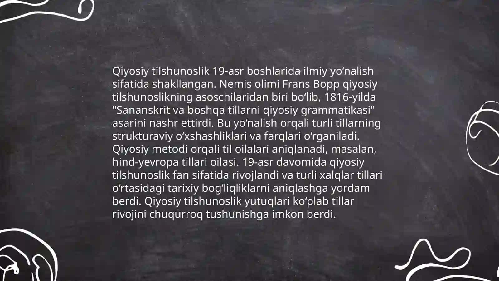 Qiyosiy tilshunoslik tarixi va uning shakllanishi 3