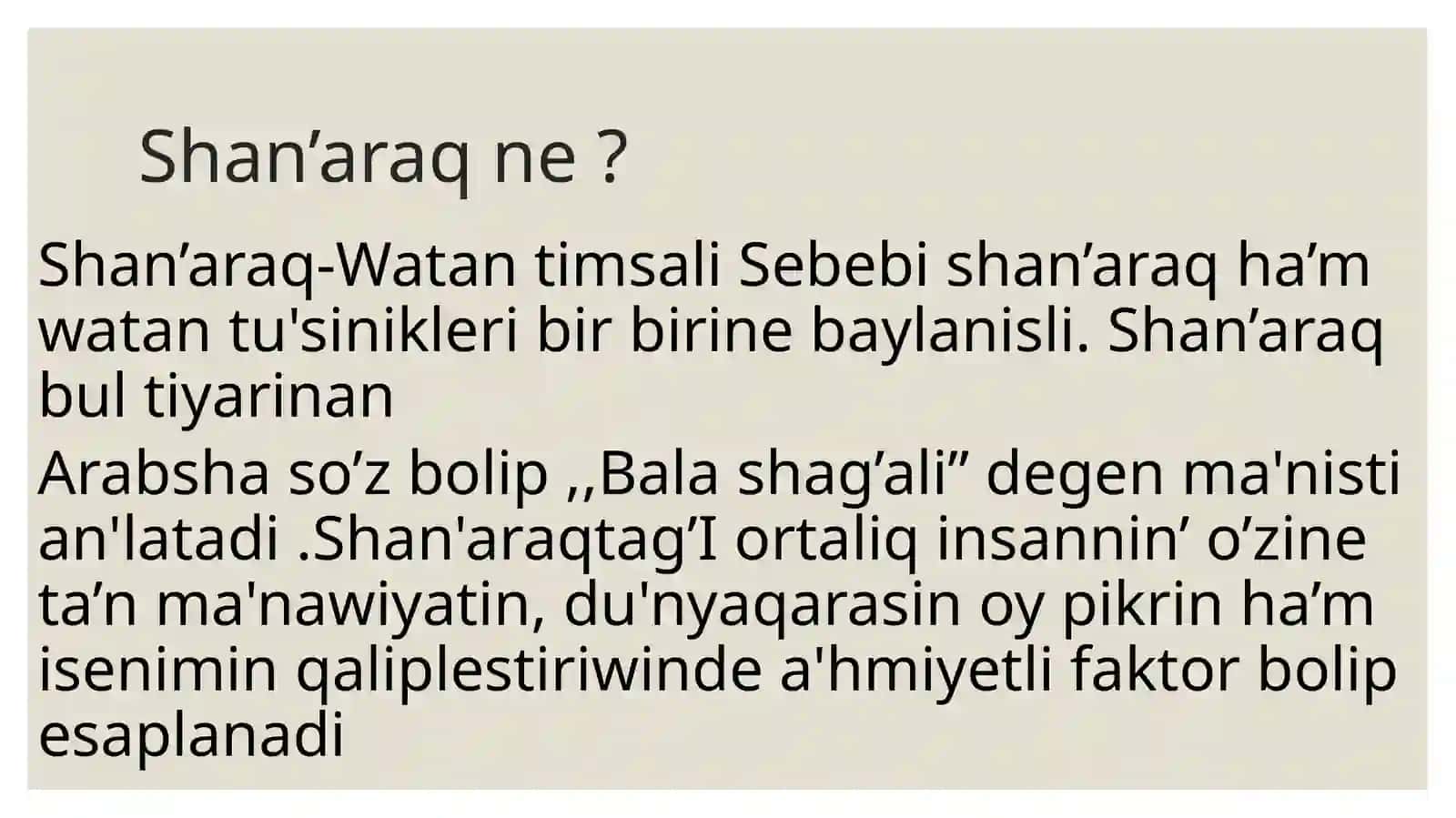 Neke ha’m shan’araq 3