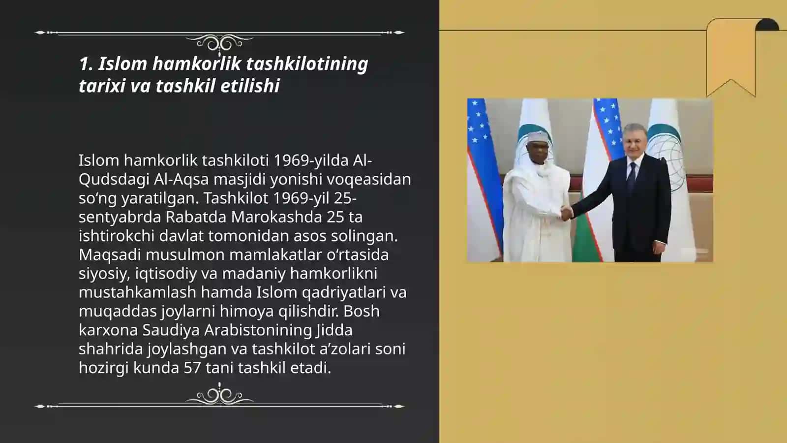 Islom hamkorlik tashkiloti 3
