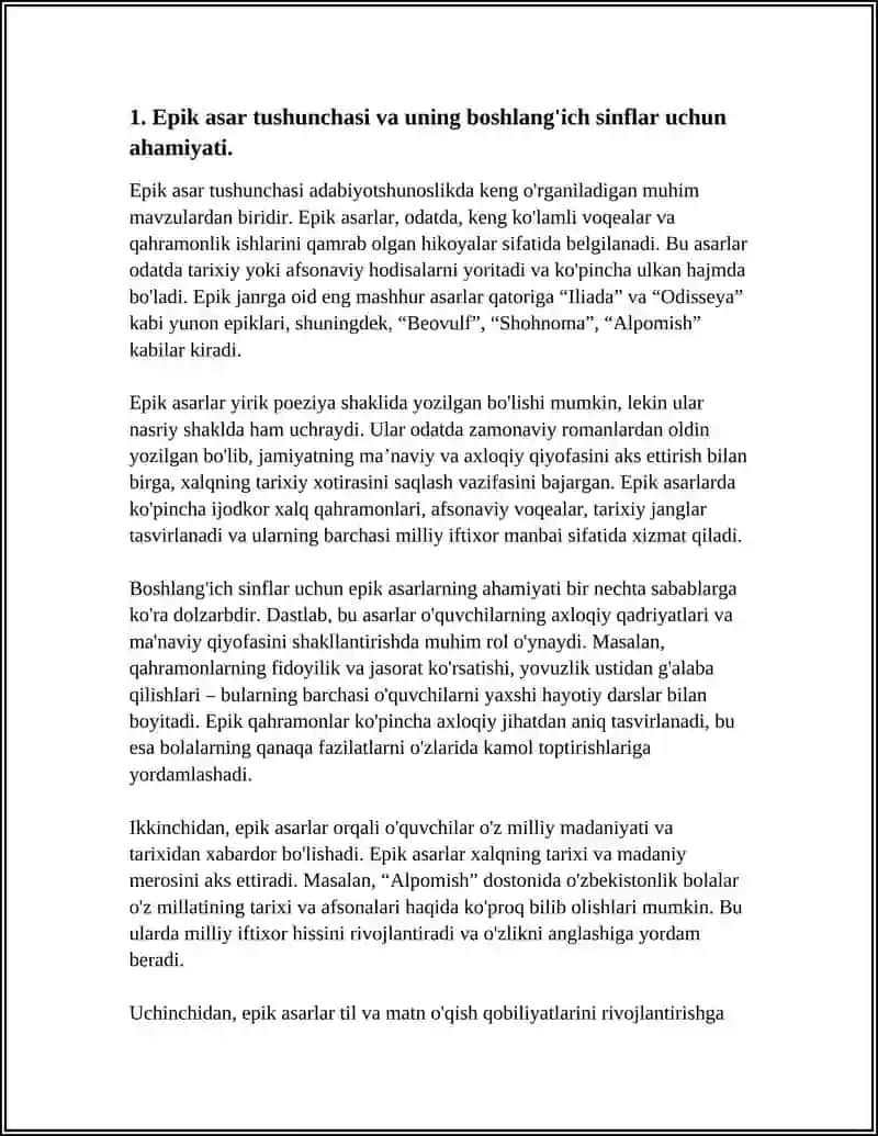 MUSTAQIL TA'LIM TOPSHIRIG'I 3