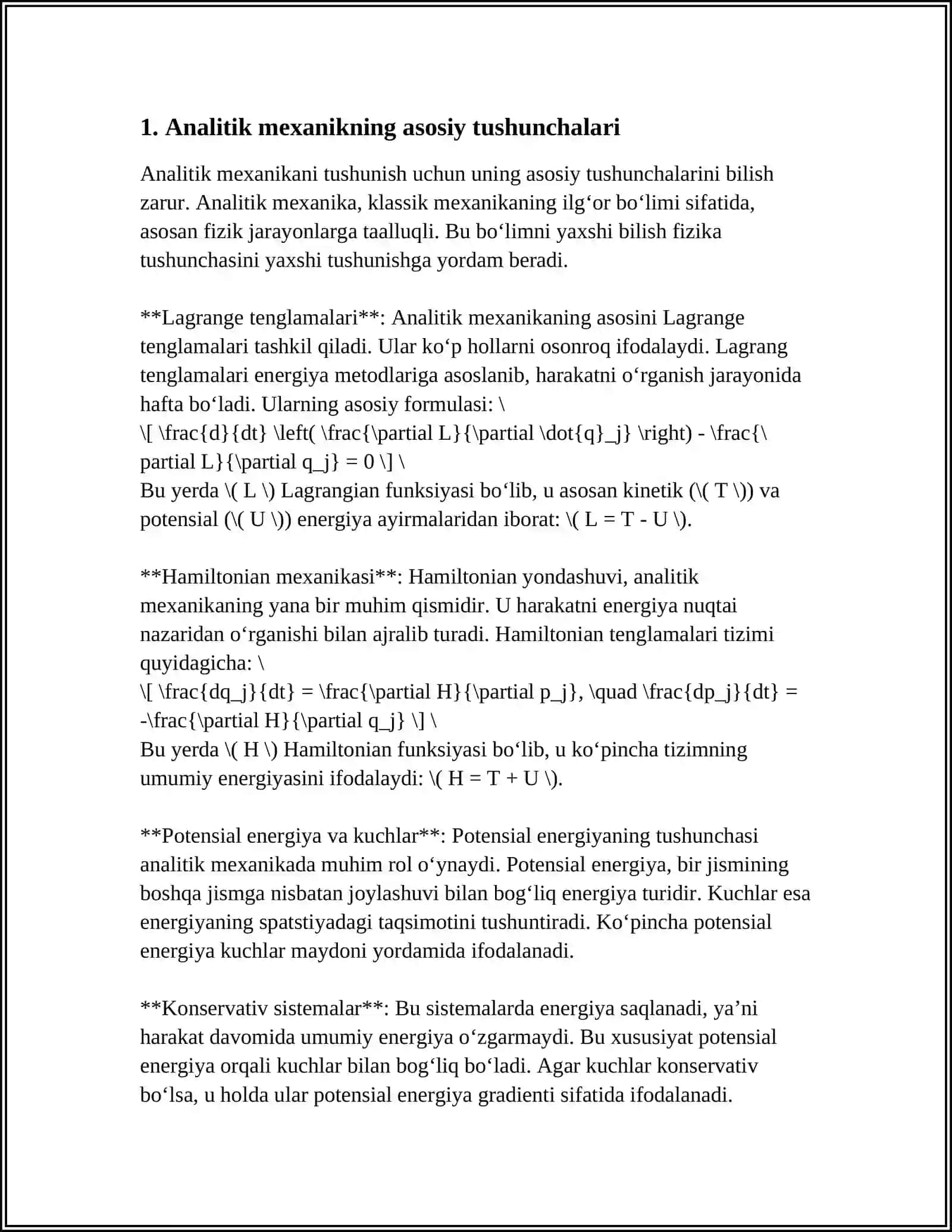 ANALITIK MEXANIK 3
