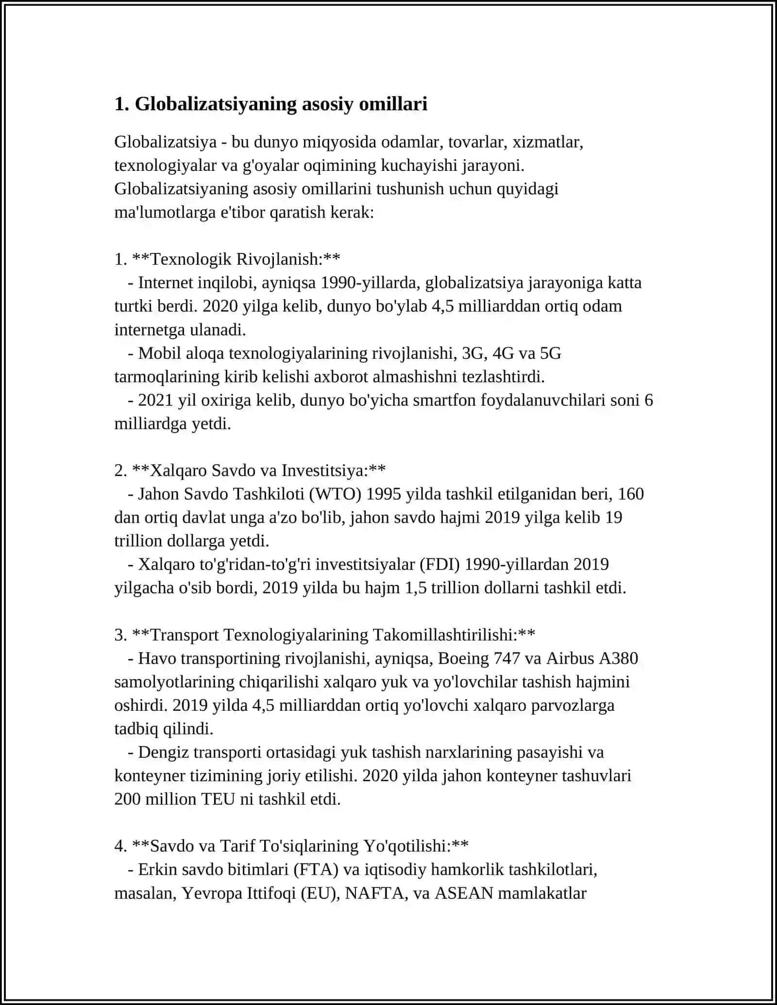 GLOBALLASHUV GLOBALISTIKA VA BARQAROR TARAQQIYOT JARAYONLARINING MOHIYATI 3