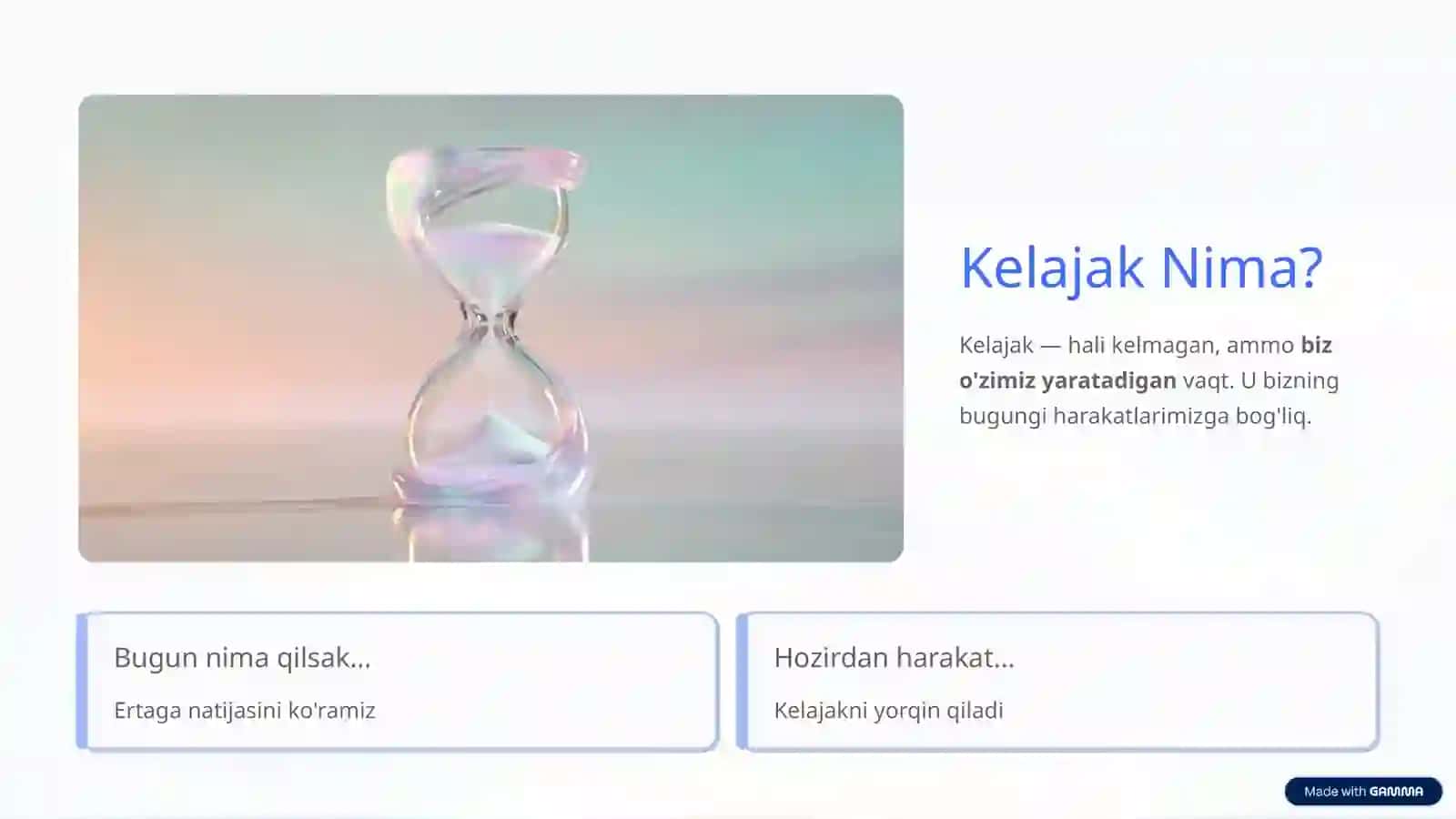 Men va Mening Kelajagim 3