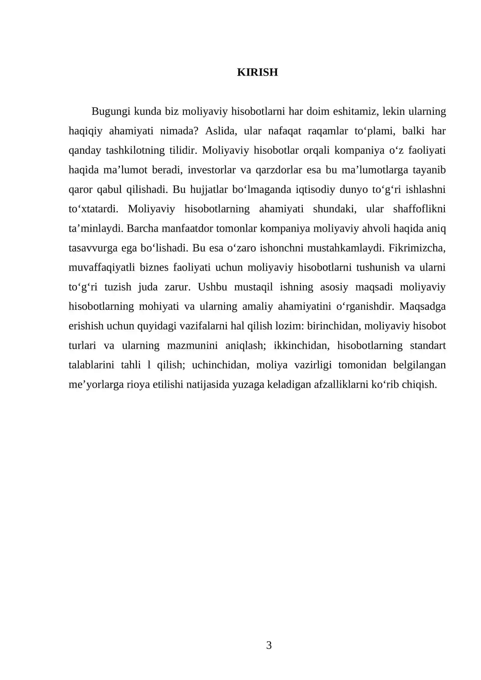 Moliyaviy hisobot 3