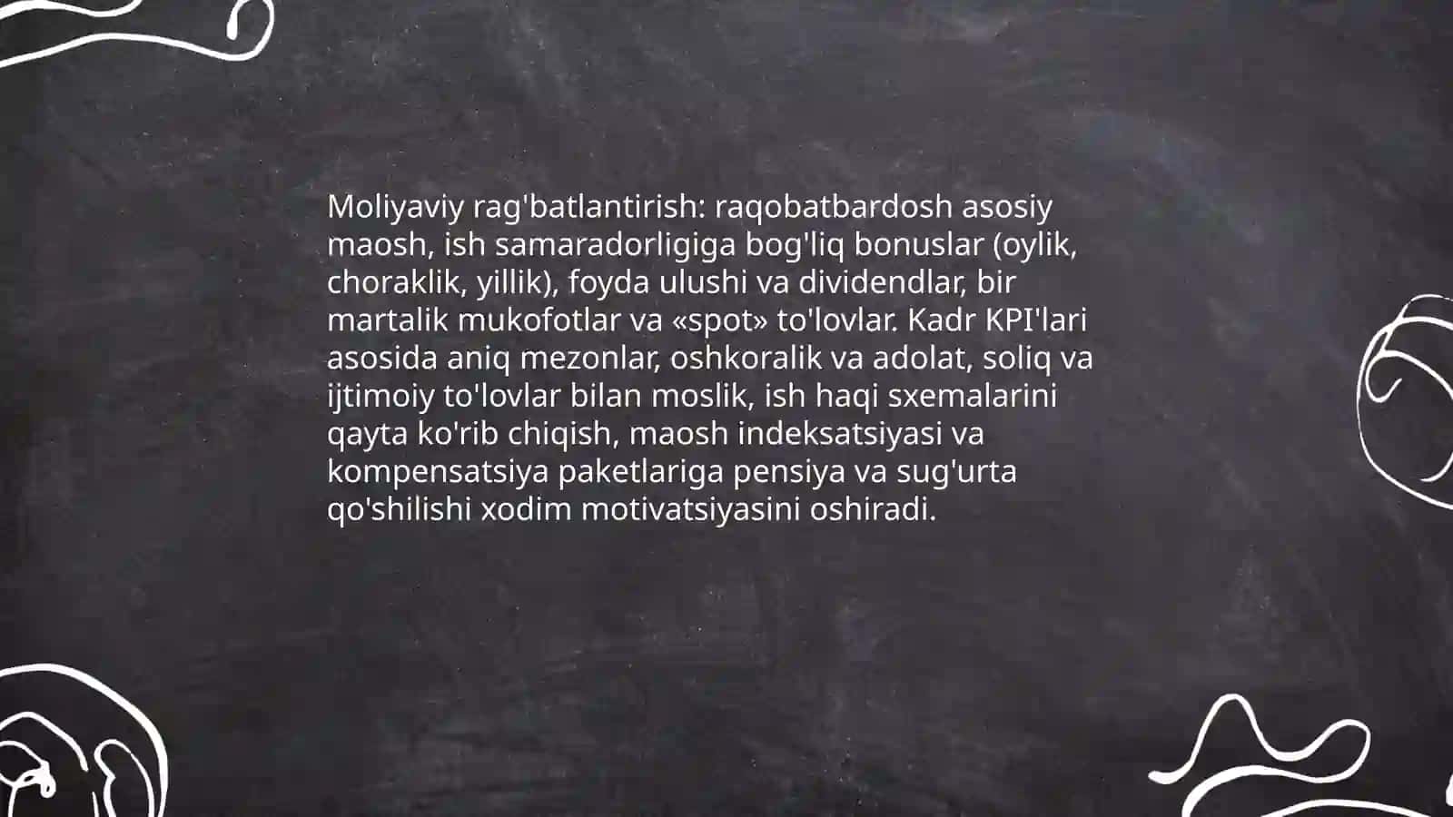 Xodimlarni rag'batlantirish va motivatsiyalash usullari 3