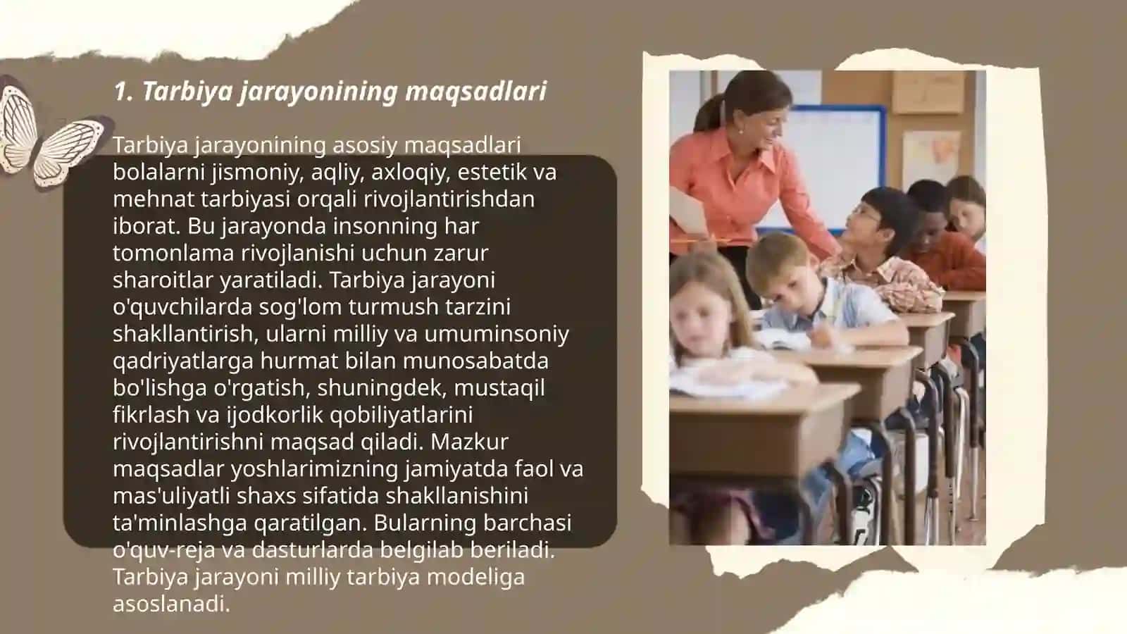 Tarbiya jarayonining mazmuni va mohiyati 3