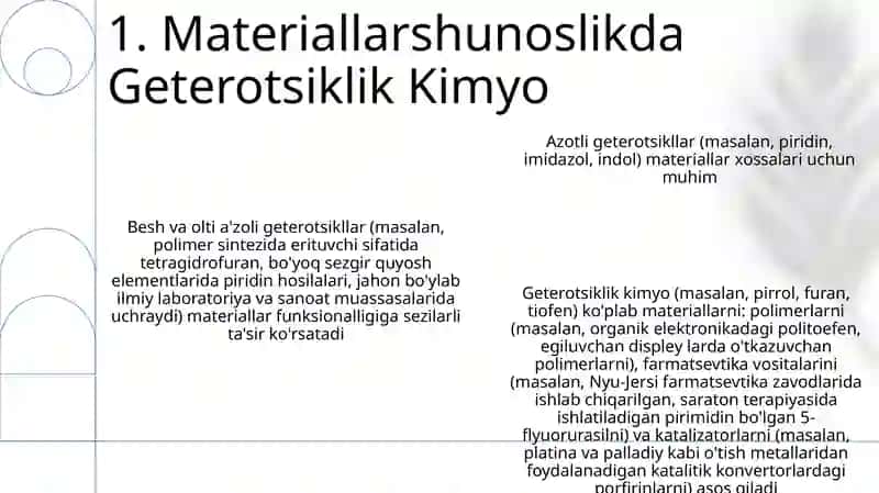 Getero siklik birikmalar 3