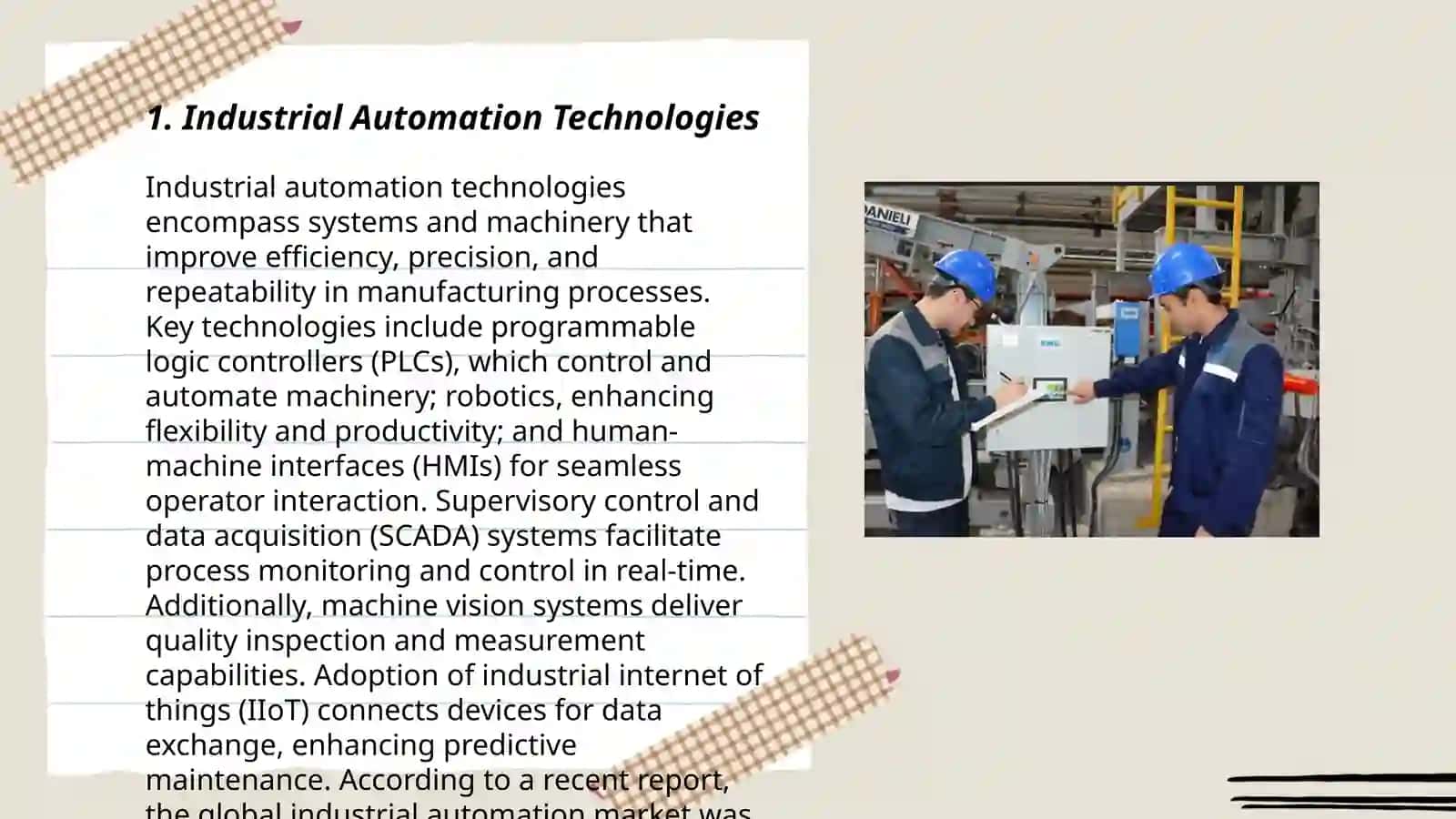Industrial Automation Technologies 3