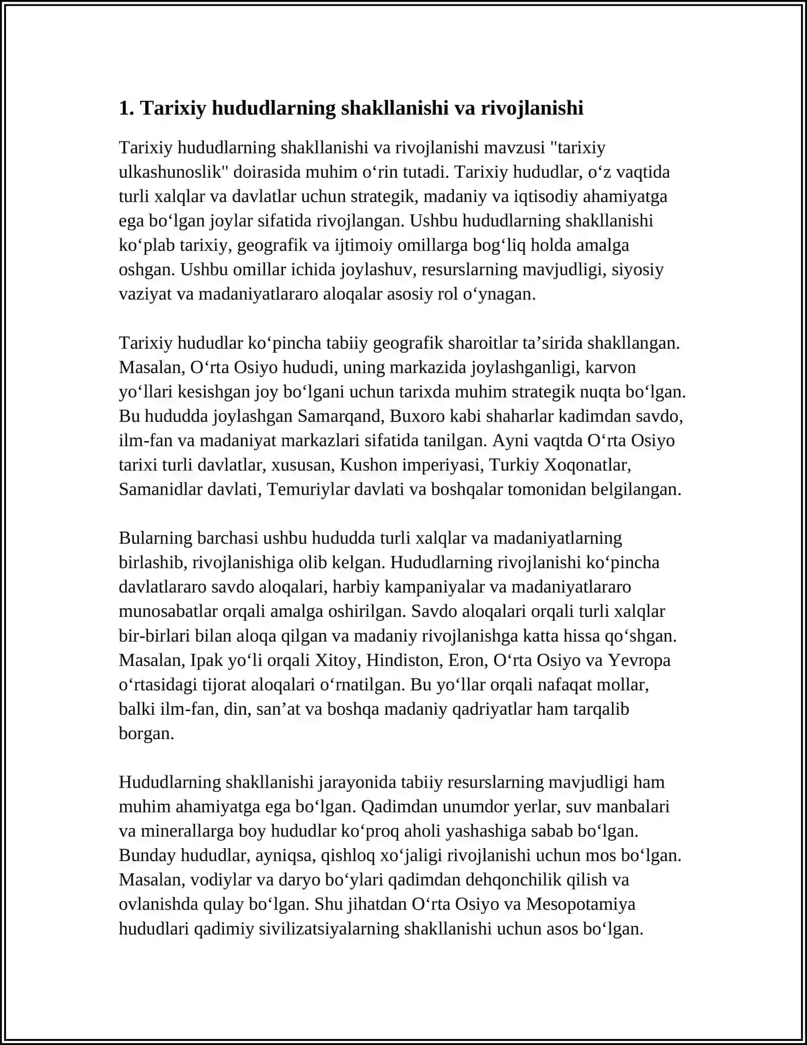 TARIXIY ULKASHINOSLIK 3