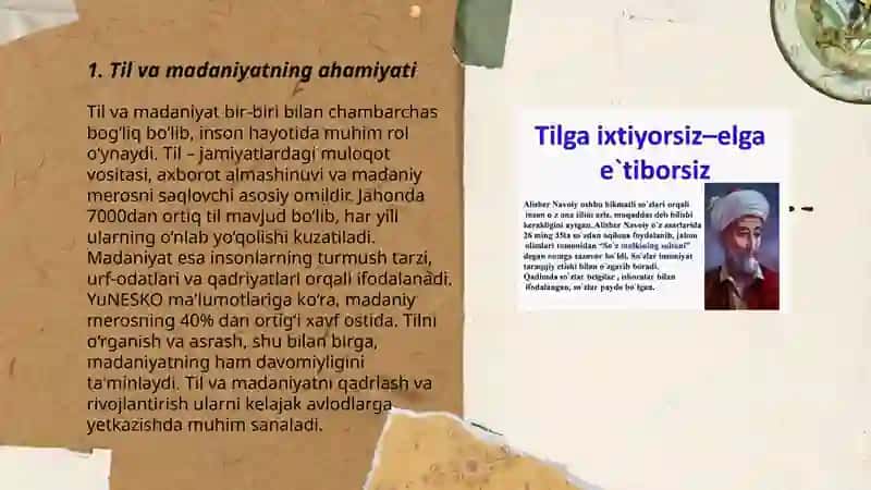Til va Madaniyatning Ahamiyati 3