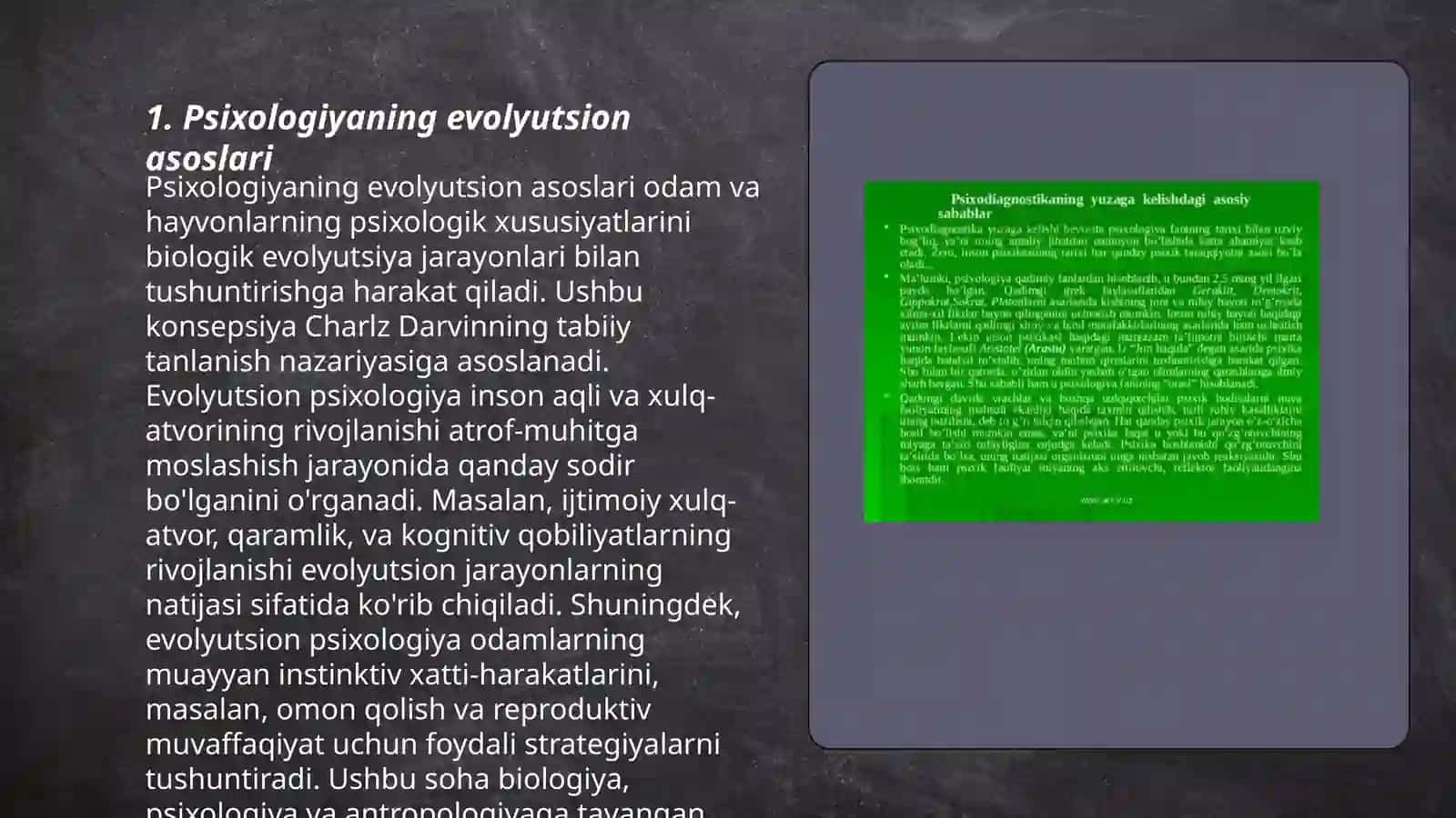 Psixologiyaning filogenetik taraqqiyoti 3