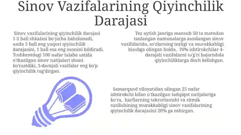 Tez aytish janriga mansub sinov vazifalari 3