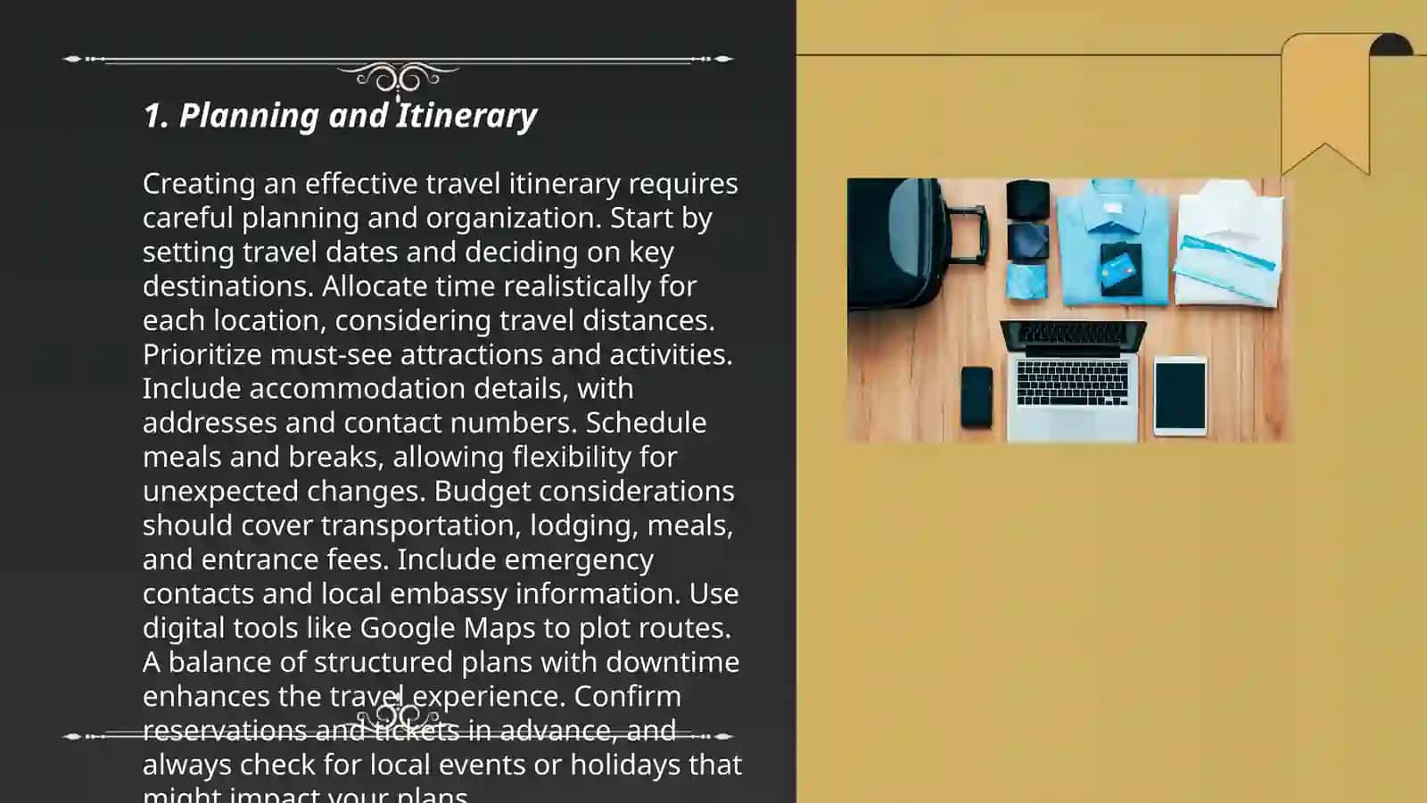 Business Trip Planning Guide 3