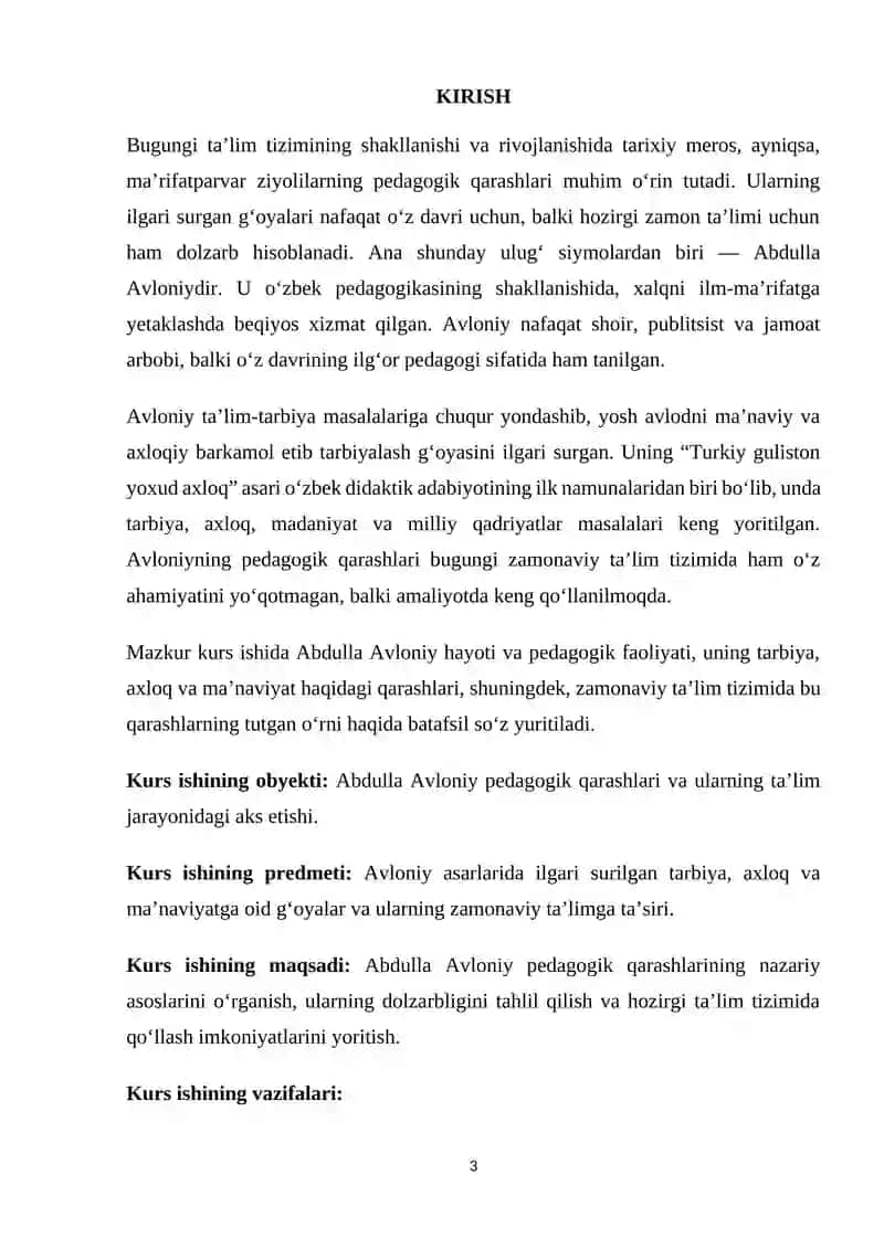 ABDULLA AVLONIYNING PEDAGOGIK QARASHLARI 3