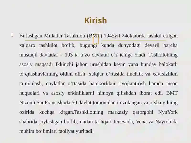 BIRLASHGAN MILLATLAR TASHKILOTI VA UNING FAOLIYATI 3
