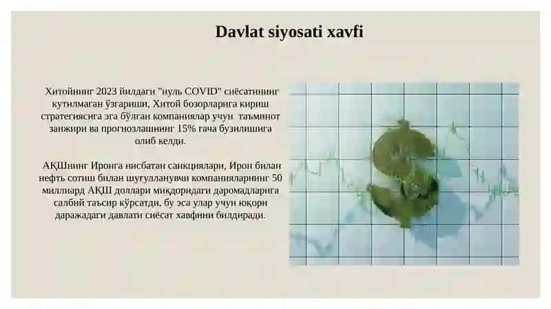 Xalqaro biznesda moliyaviy risklar 3