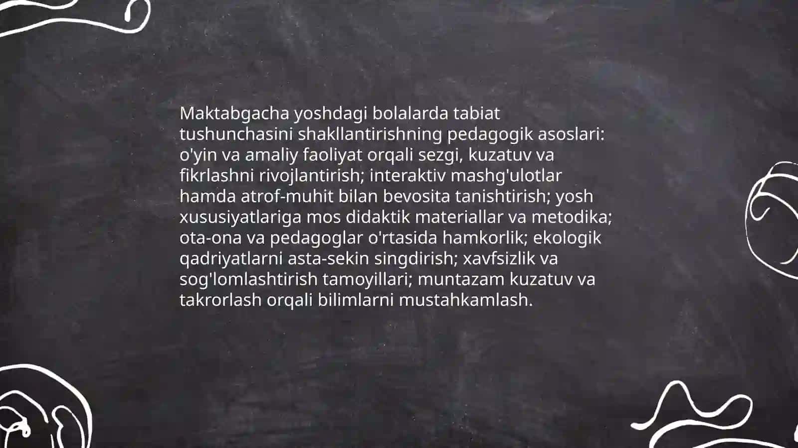 Tabiat bilan tanishtirish orqali maktabgacha yoshdagi bolalarda ekologik madaniyatni rivojlantirish 3
