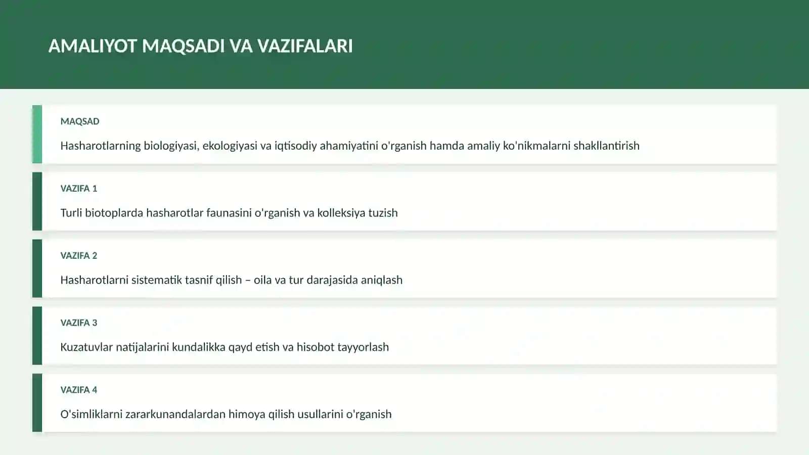 AMALIYOTNI YAKUNLASH 3
