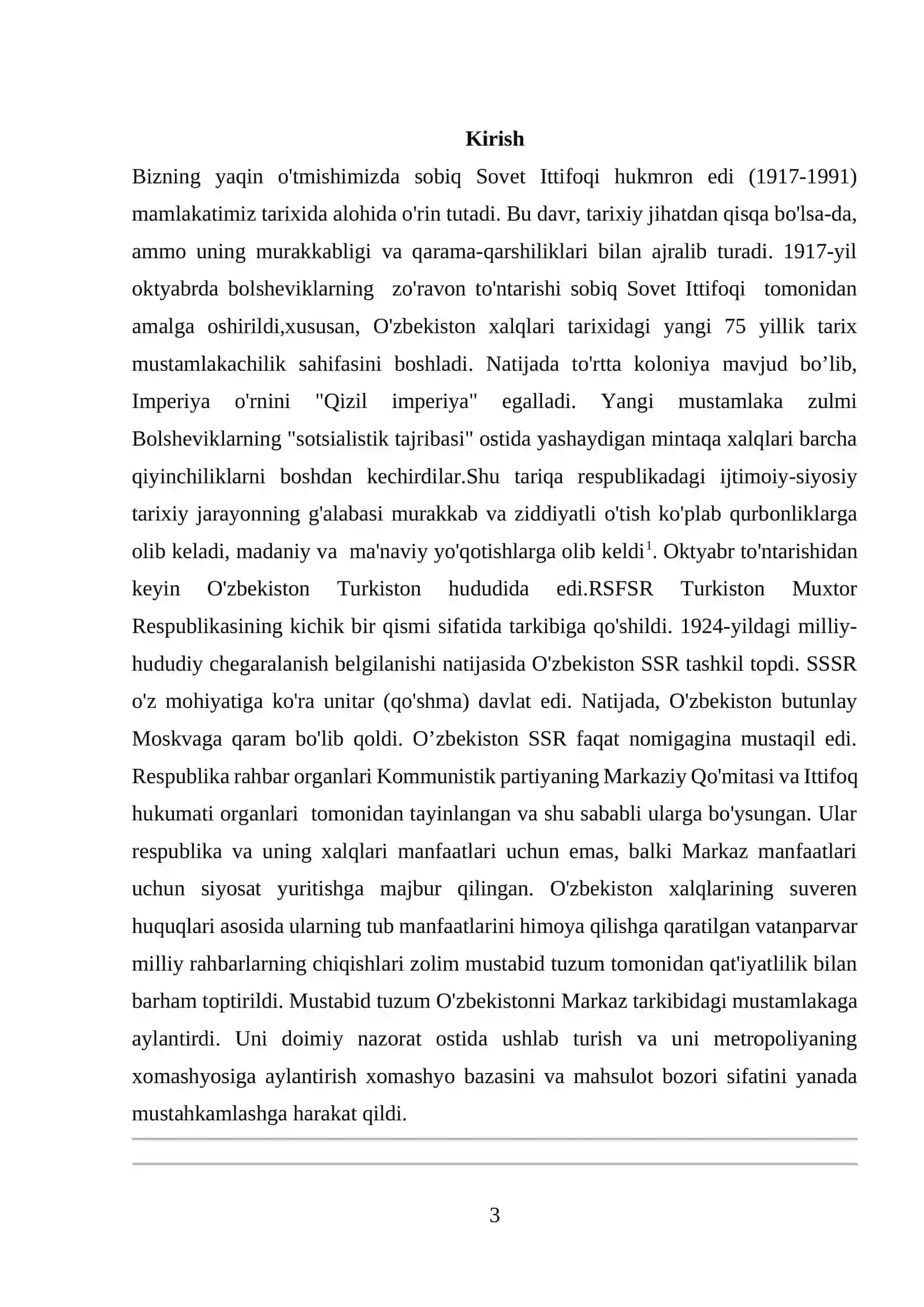 O’rta Osiyoda milliy-hududiy chegaralanishning maqsad va mohiyati 3