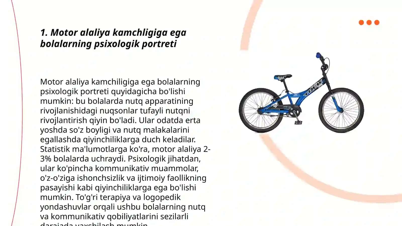 Motor alaliya kamchligiga ega bolalarning psixologik portreti 3
