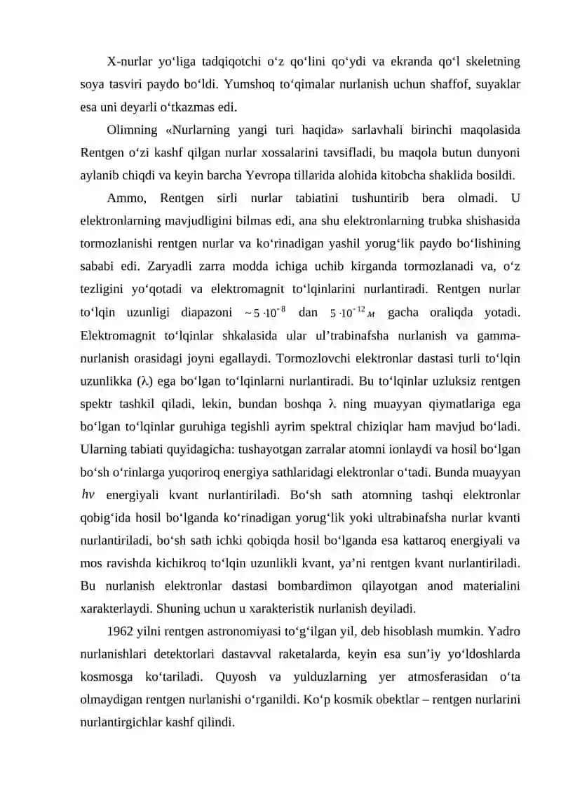 Rentgen nurlari va uning difraksiyasi 3