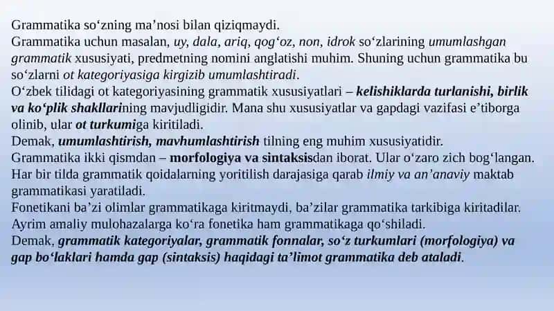 Grammatika 3