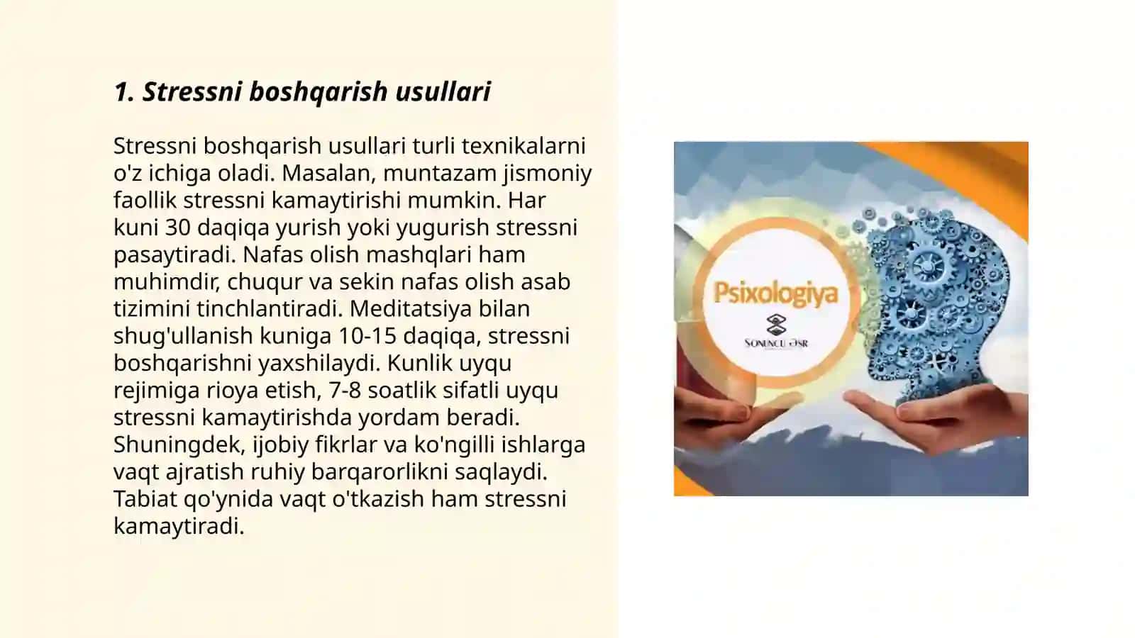 Salomatlikni taʼminlovchi zarur psixologik - pedagogik omillar 3