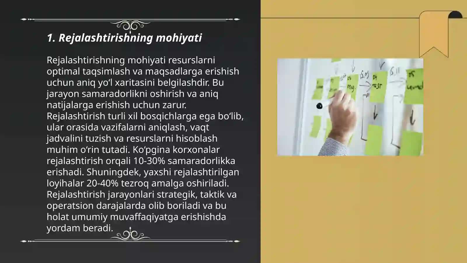 Rejalashtirish bosqichlari 3