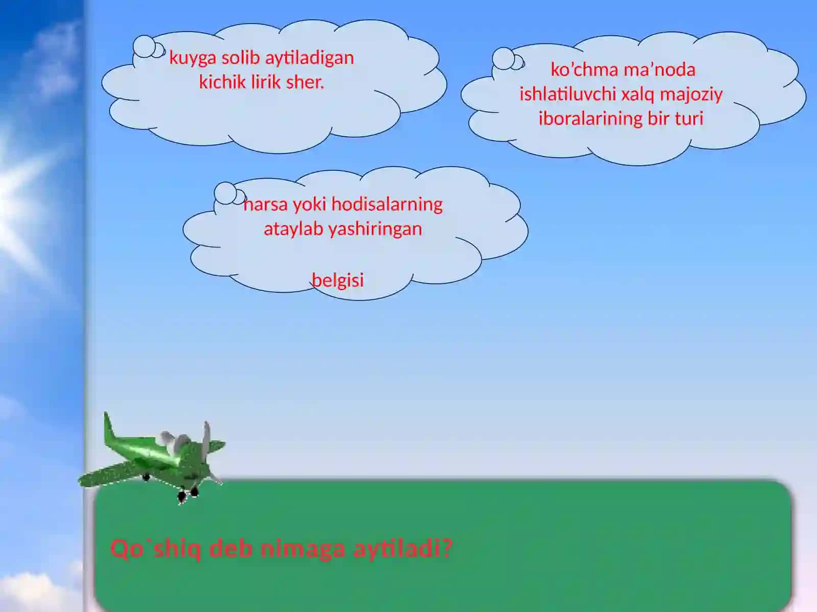 O`zbek adabiyoti  va  namunalari  misolida  yozma  adabiyot  va  xalq  og`zaki ijodiga  xos  janrlar  tavsifi 3