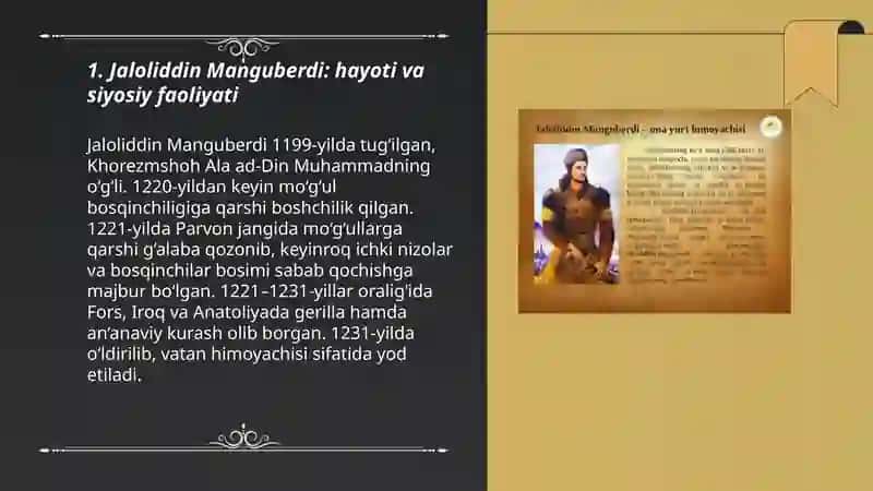 Jaloliddin Manguberdi - Vatan himoyachisi 3