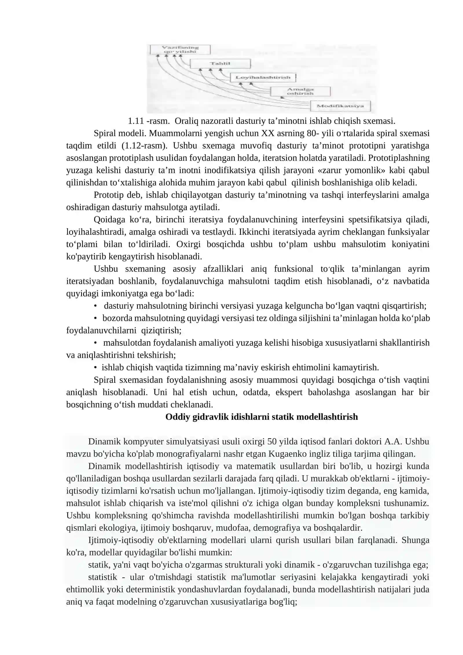 Modellash - modelda ob’ektni ko‘rsatish bo‘lib, fan va texnikaning turli sohalarida qo‘llanilib keladi 3