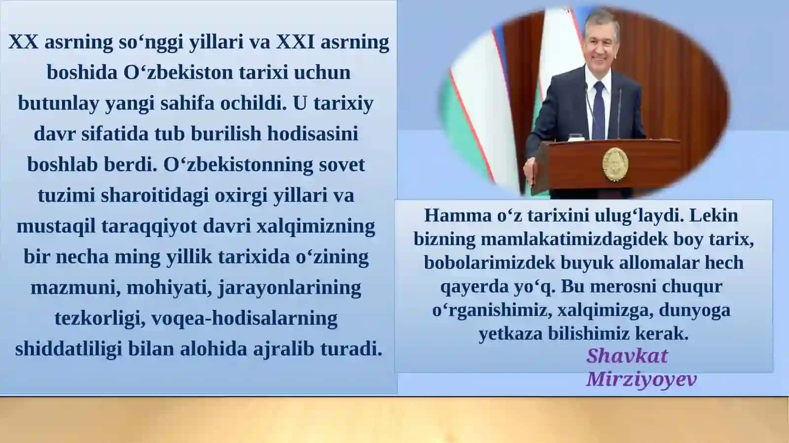 O’zbekistonningeng yangi tarixi 3