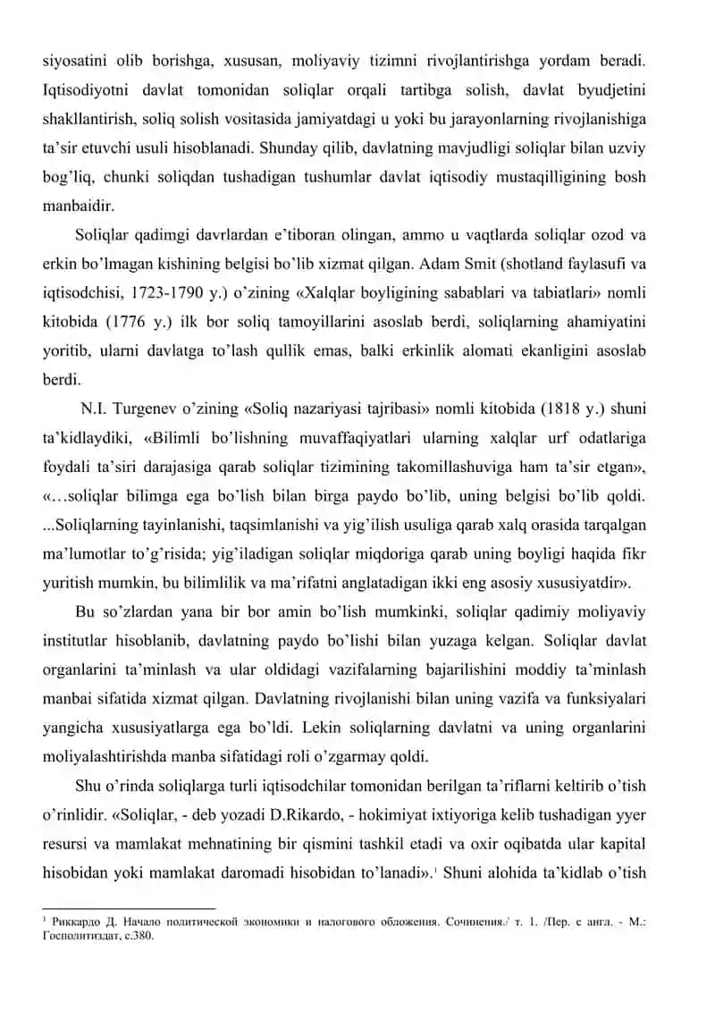 Soliqlarning iqtisodiy mohiyati va ahamiyati 3
