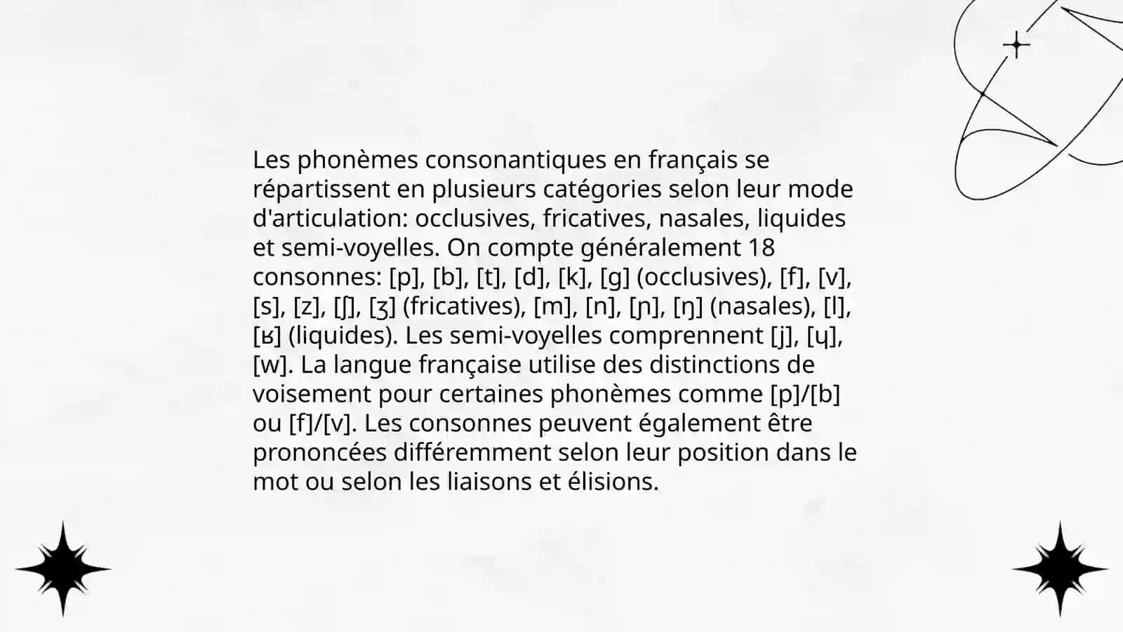 Types de prononciation dans la langue étudiée 3