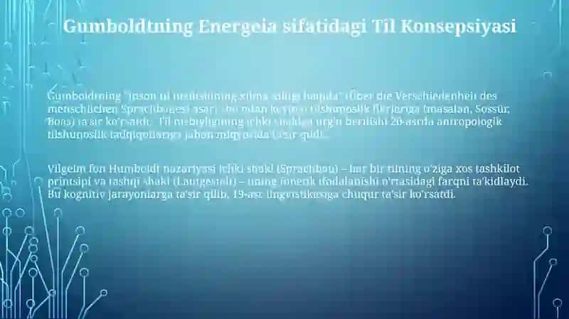 Vilgelm Gumboldtning tilning ichki va tashqi shakillari to'g'risidagi ta'limoti 3