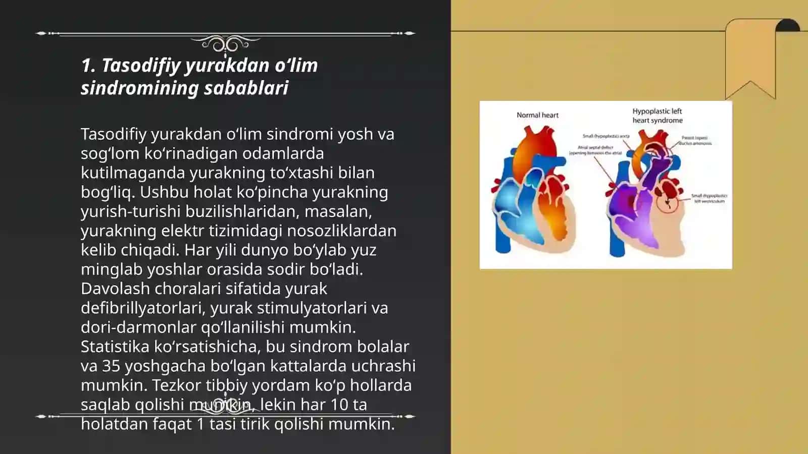 Tasodifiy yurakdan oʻlim sindromi 3