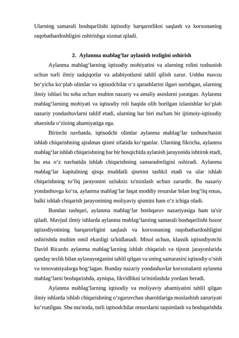 Sanoat korxonalarining iqtisodiy faoliyatini samarali tashkil etish 3