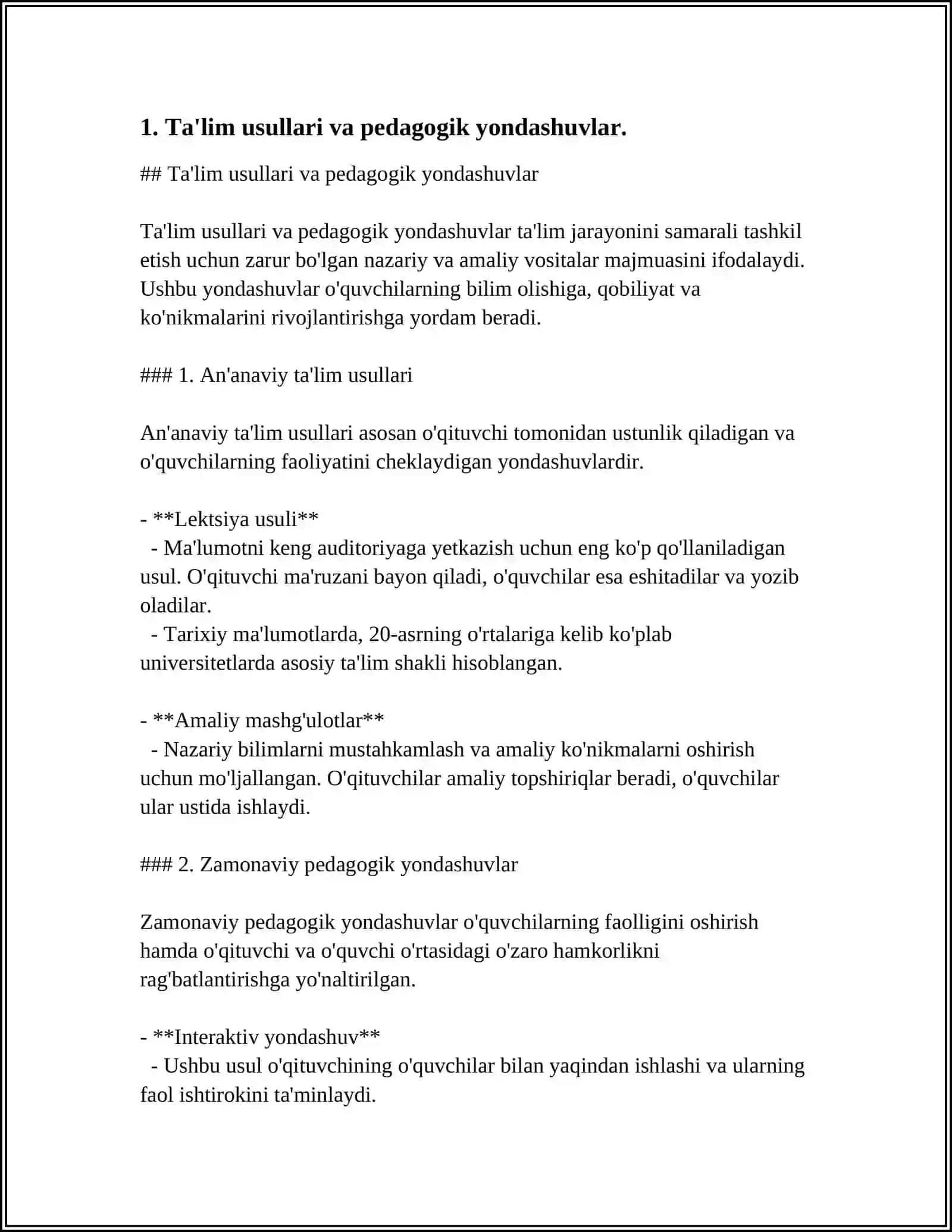 MAKTABGACHA TAʼLIM TASHKILOTI TARBIYACHISIGA QOʻYILADIGAN TALABLAR 3