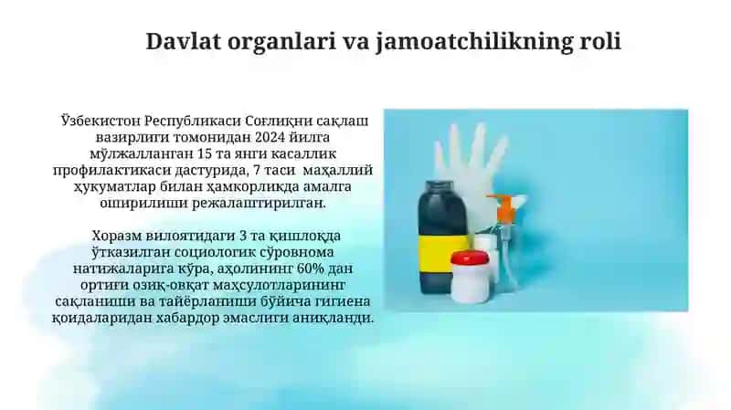 Endemik kasalliklarni oldini olishning gigiyenik asoslari 3
