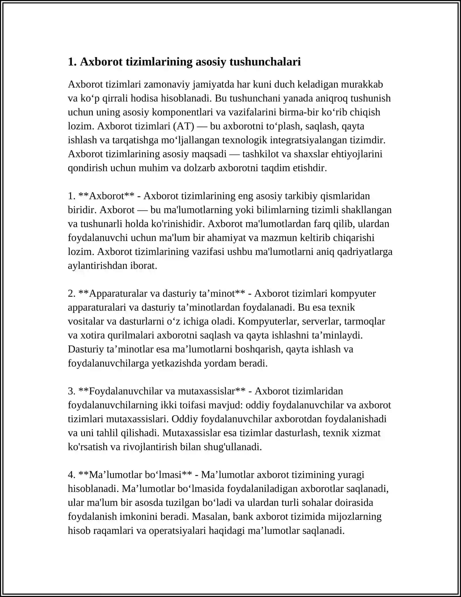 AXBOROTNI ANIQLASHNING AVTOMATLASHTIRILGAN TIZIMLARI 3