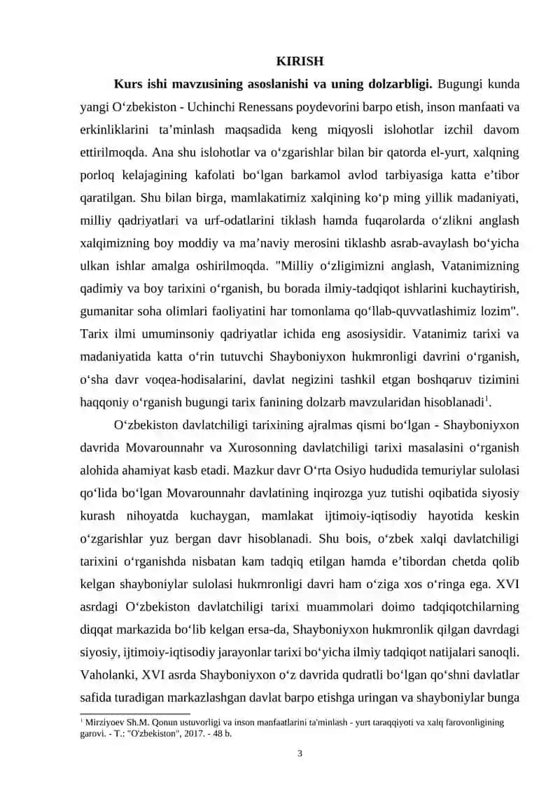BUXORO XONLIGINING SHAYBONIYLAR DAVRIDA DAVLAT BOSHQARUVI TIZIMI 3
