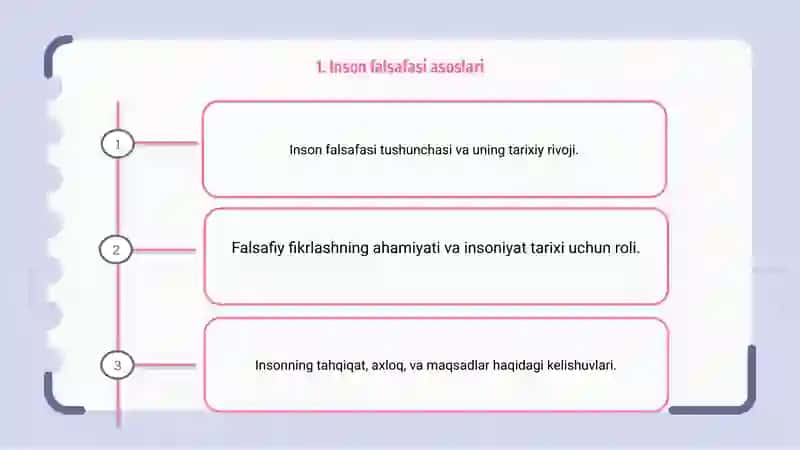 Inson falsafasi va pragmatizimning tadbirkorlik falsafasi sifatidagi ahamiyati 3