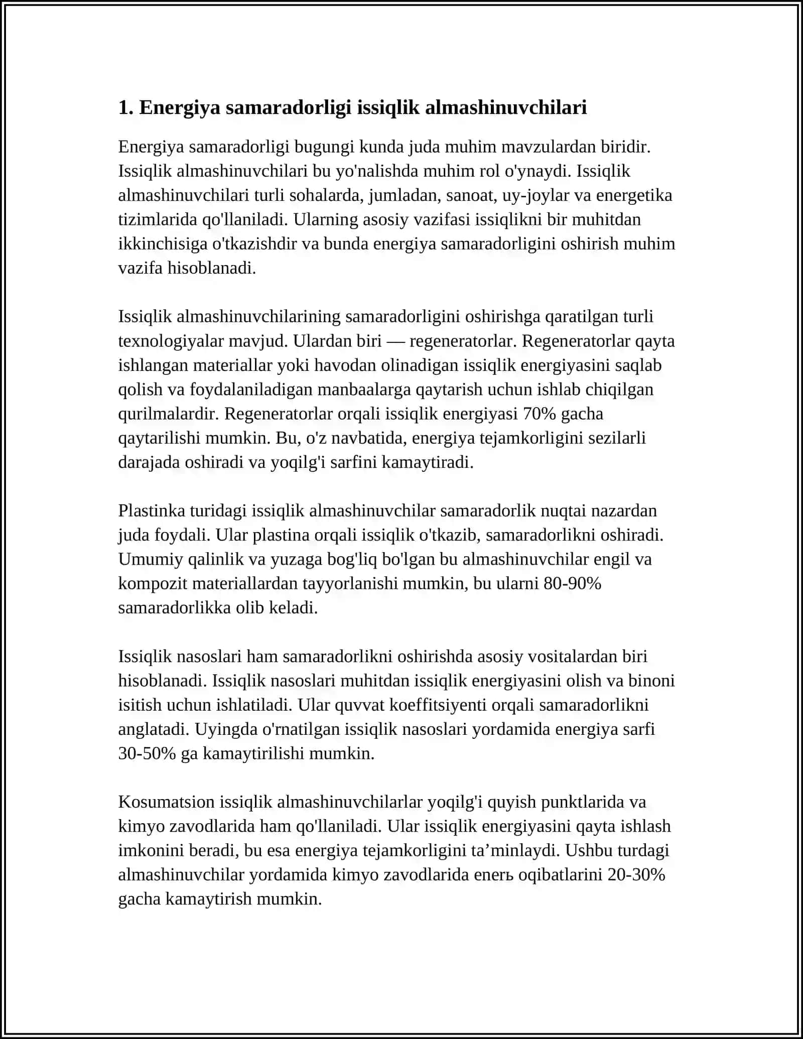 ISSIQLIK ALMASHINUVI APPARATLARI 3
