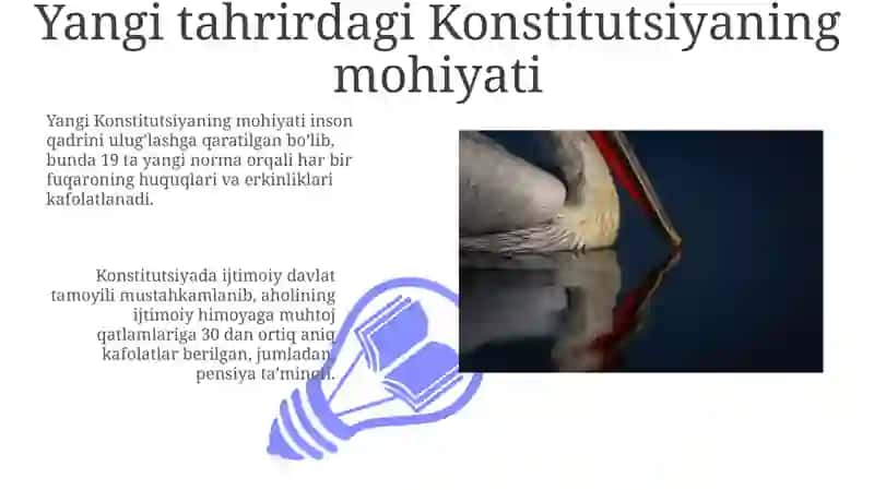 Yangi tahrirdagi Konstitutsiyaning mazmun moxiyati va qilinish bosqichlari 3