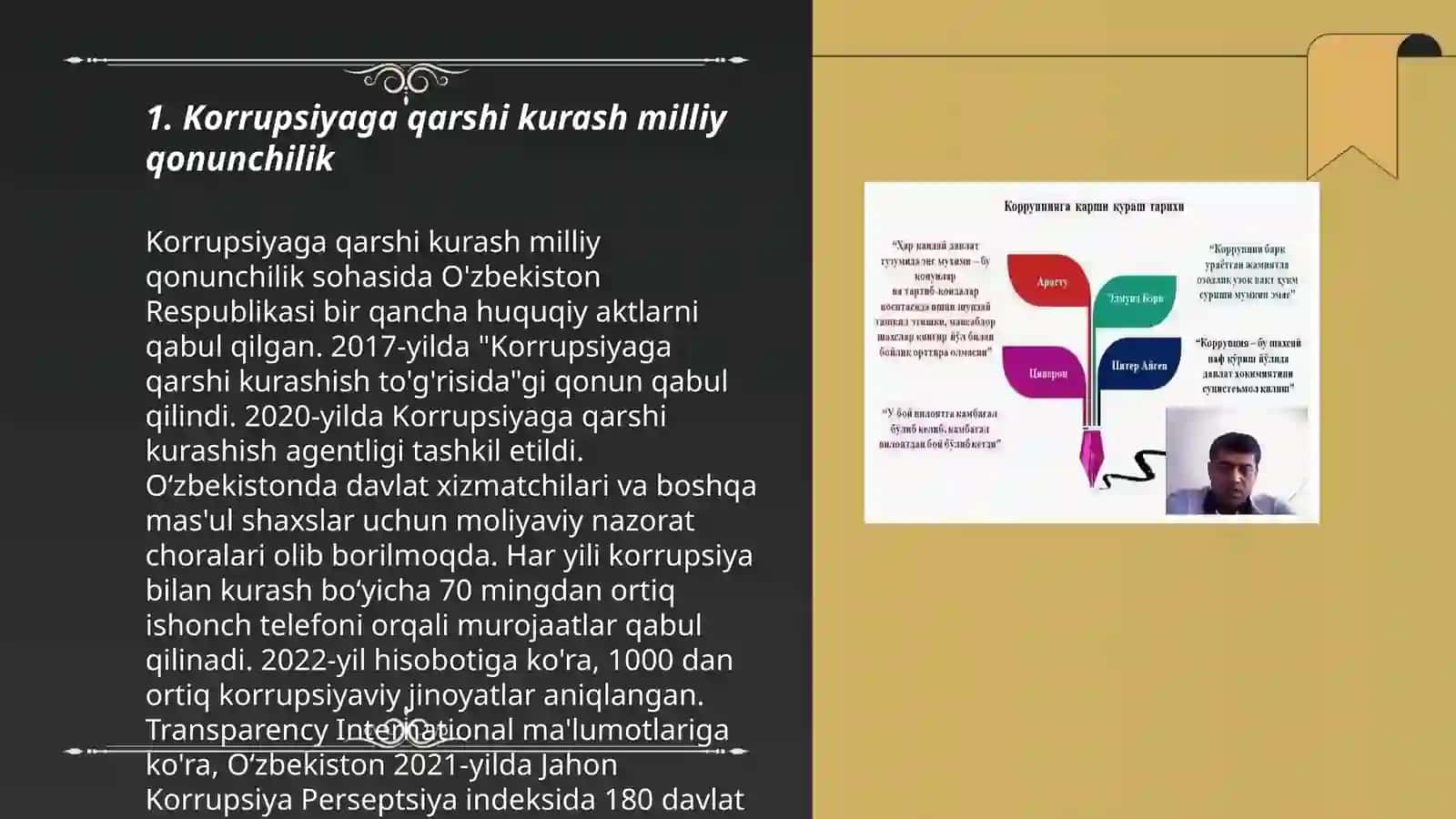 Oʻzbekistonda korrupsiyaga qarshi kurash mehanizimlari 3